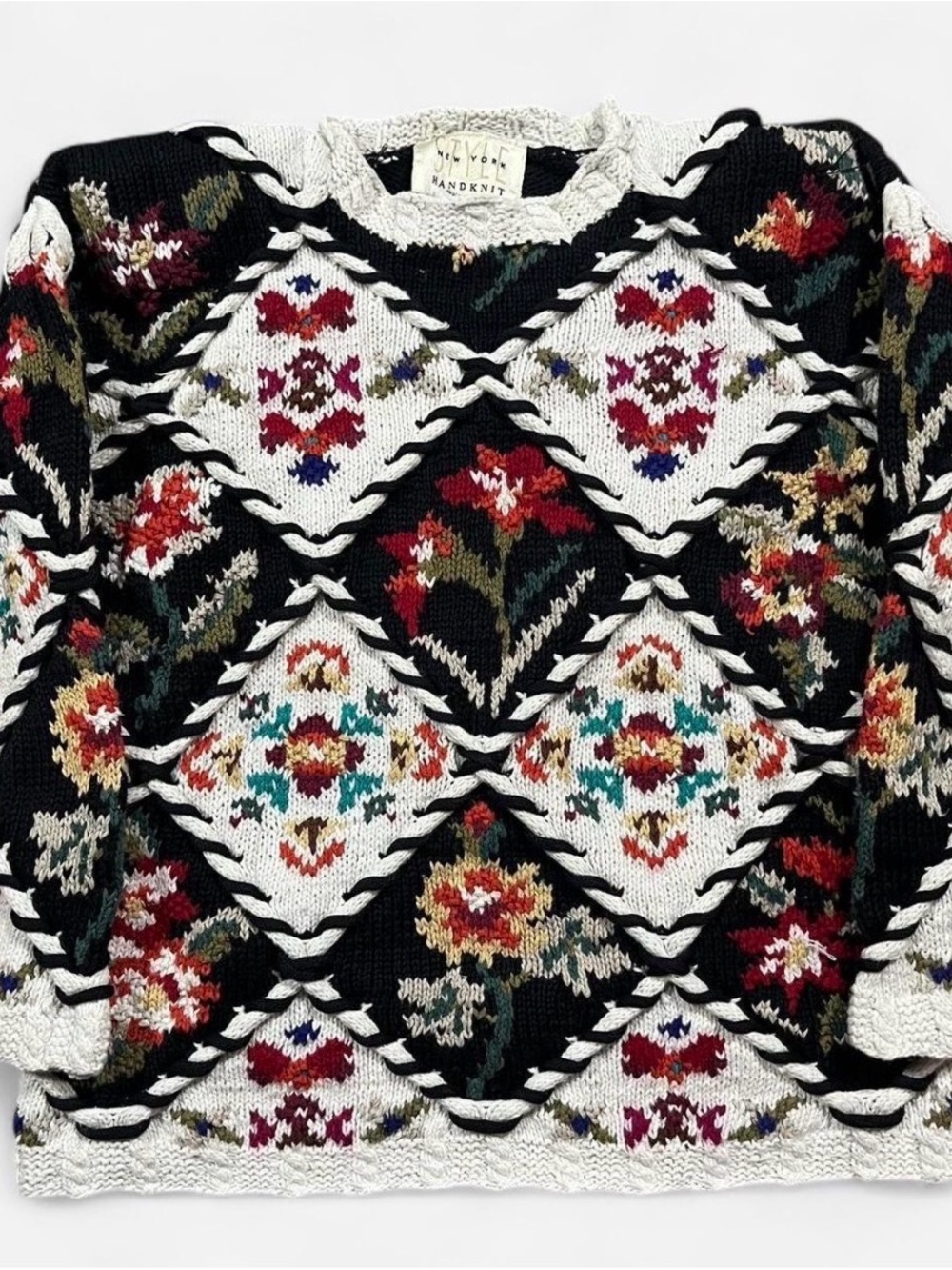 Women’s Style New York Hand Knit Sweater Size Small